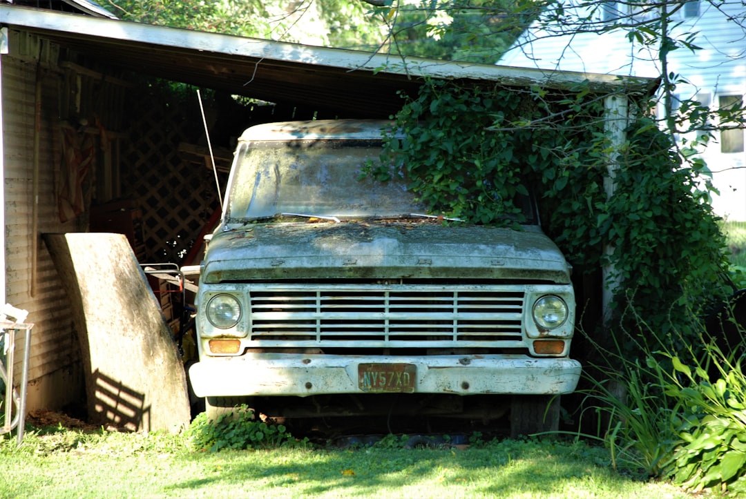Used truck camper.