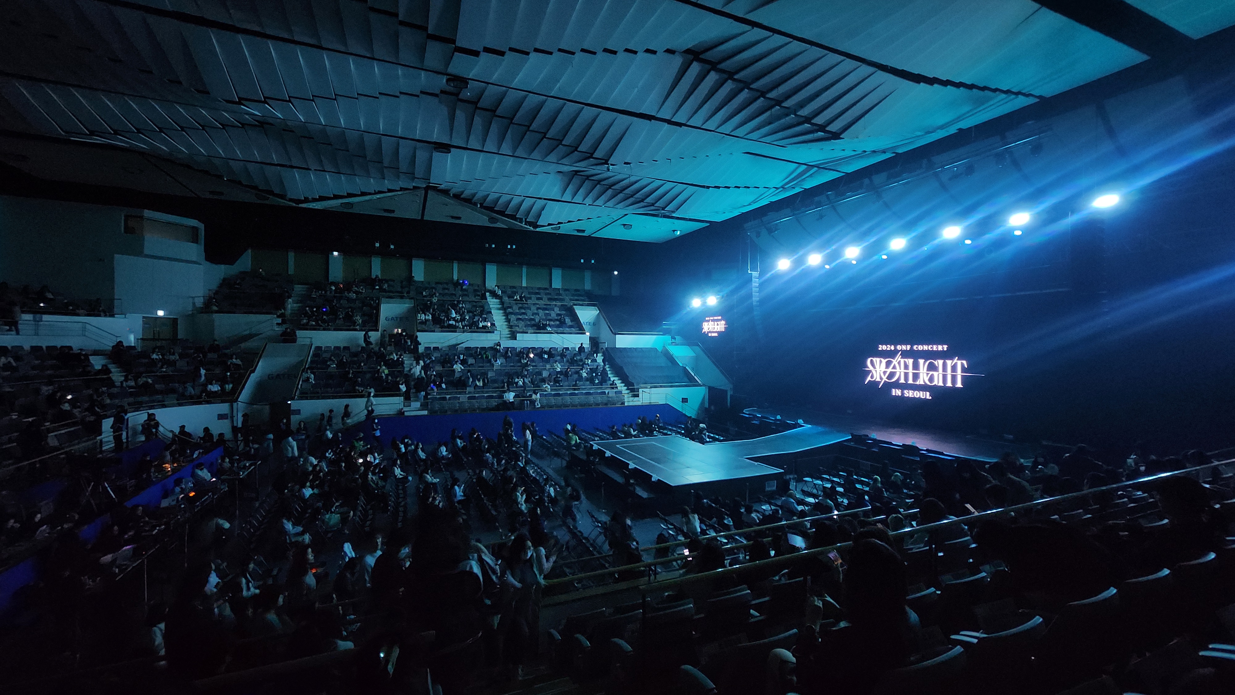 2024 온앤오프(ONF) CONCERT [SPOTLIGHT] IN SEOUL가 열리는 KBS아레나 무대