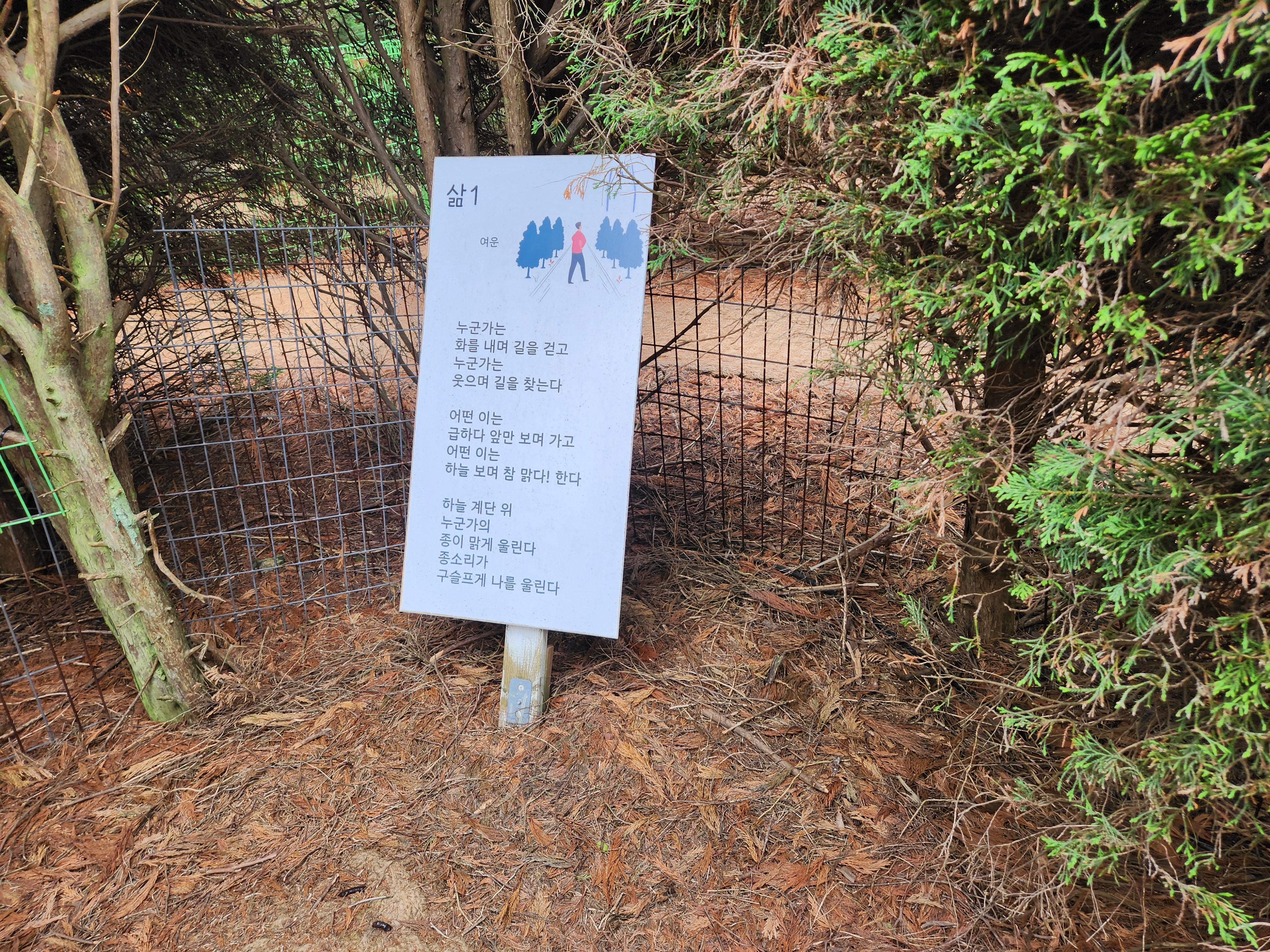 미로공원에 있는 시