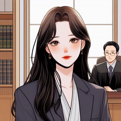 20대 여자가 변호사를 만나는 이미지