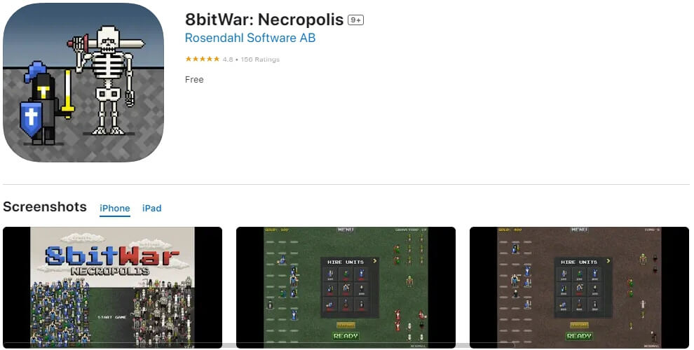 8bitWar : Necropolis