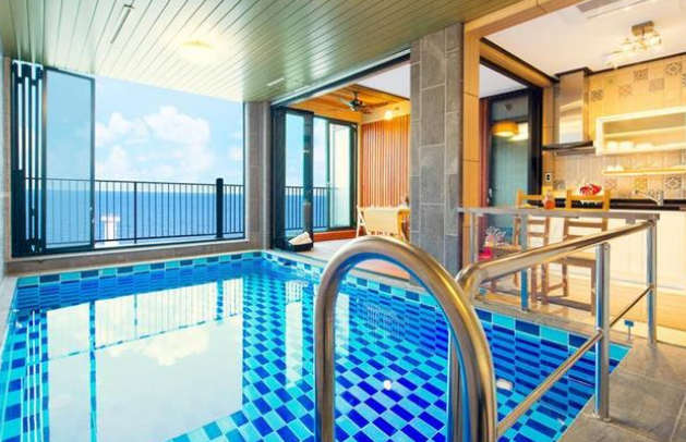  부산 가덕도풀빌라 // 부산여행에 가까운 가덕도에 있는 썬앤문 풀빌라 (Busan sseonaenmun Pool Villa)