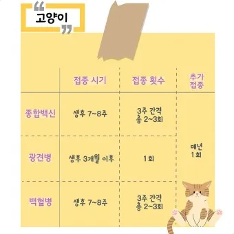 강아지 예방접종 유형과 적합한 기간_6