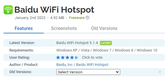 Baidu-WiFi-Hotspot