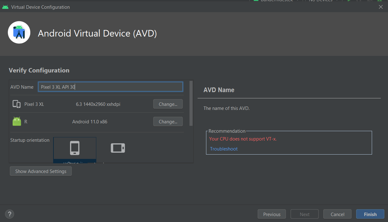android-studio-no-target-device-found