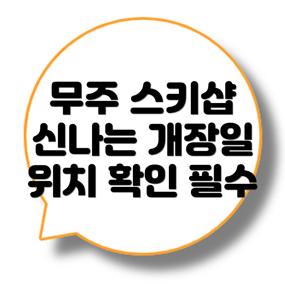 무주 스키장