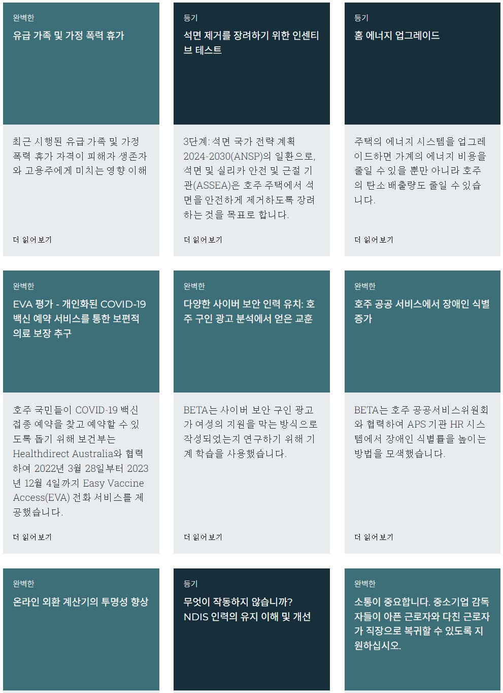 정책디자인, 세계의 정책랩 5 : 호주 A-Lab, BETA