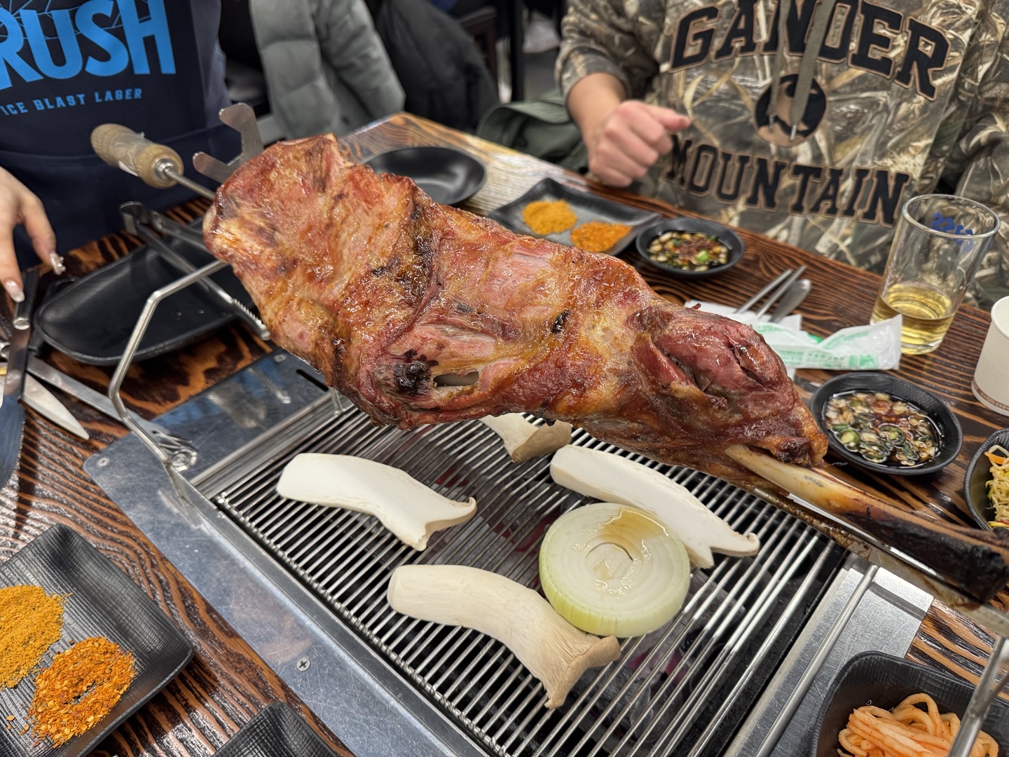 청원숯불양다리구이