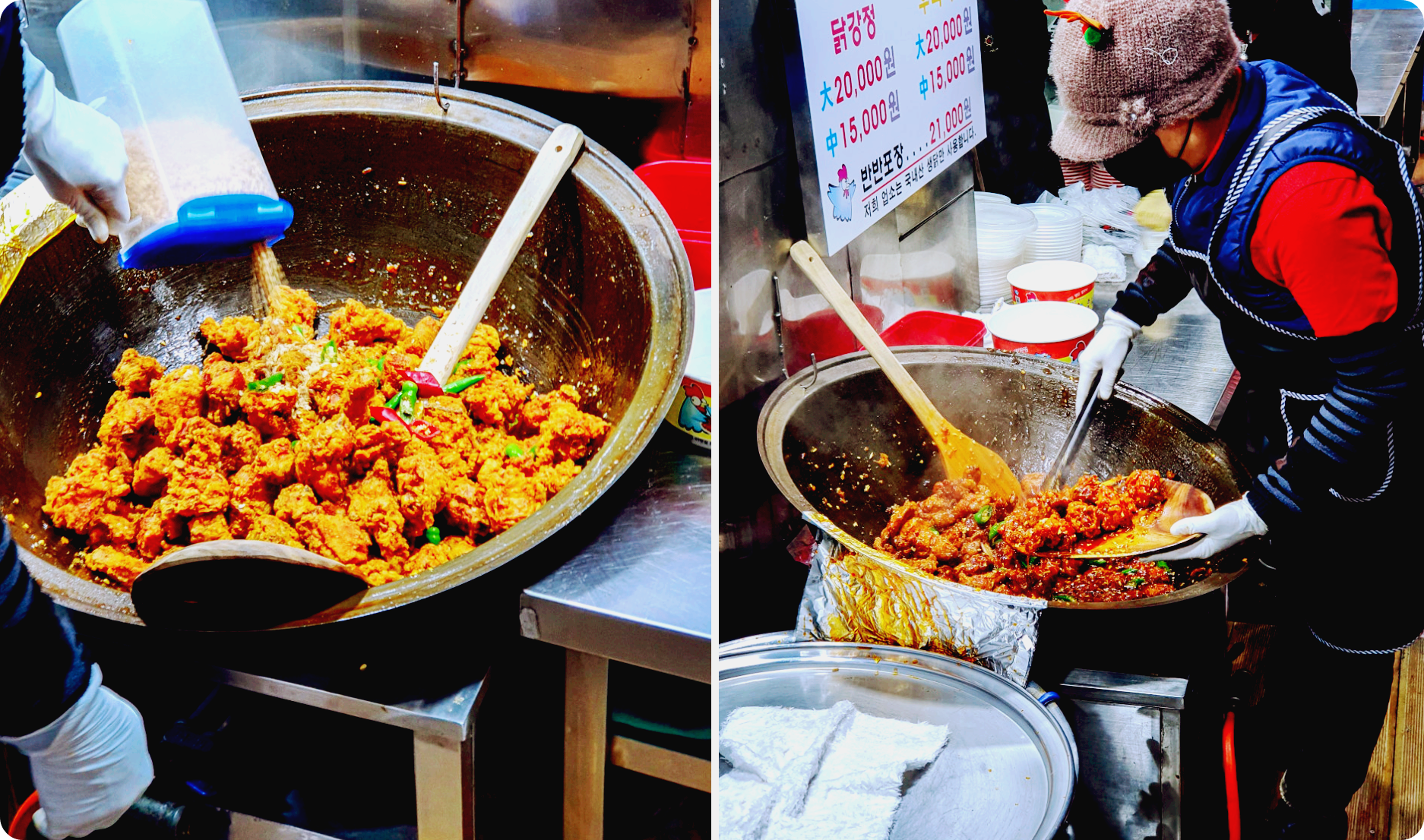 인천 신포시장 원조 신포닭강정  🍗🔥 후라이드까지 맛있는 찐맛집 [인천 중구]