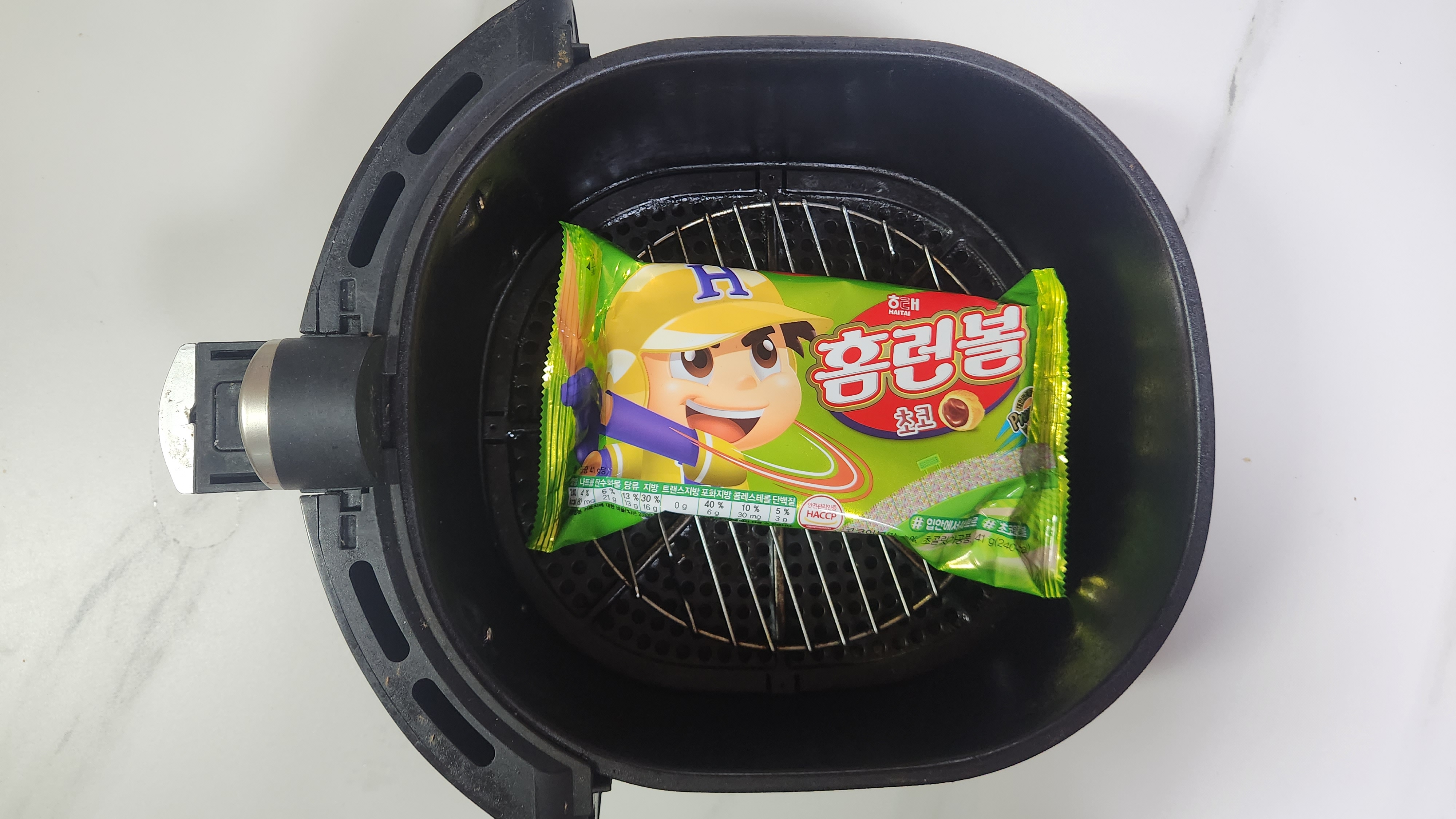 홈런볼-에어프라이어