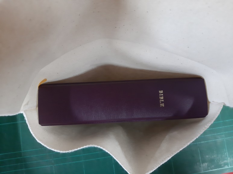 성경 보라색 가죽 장정 9