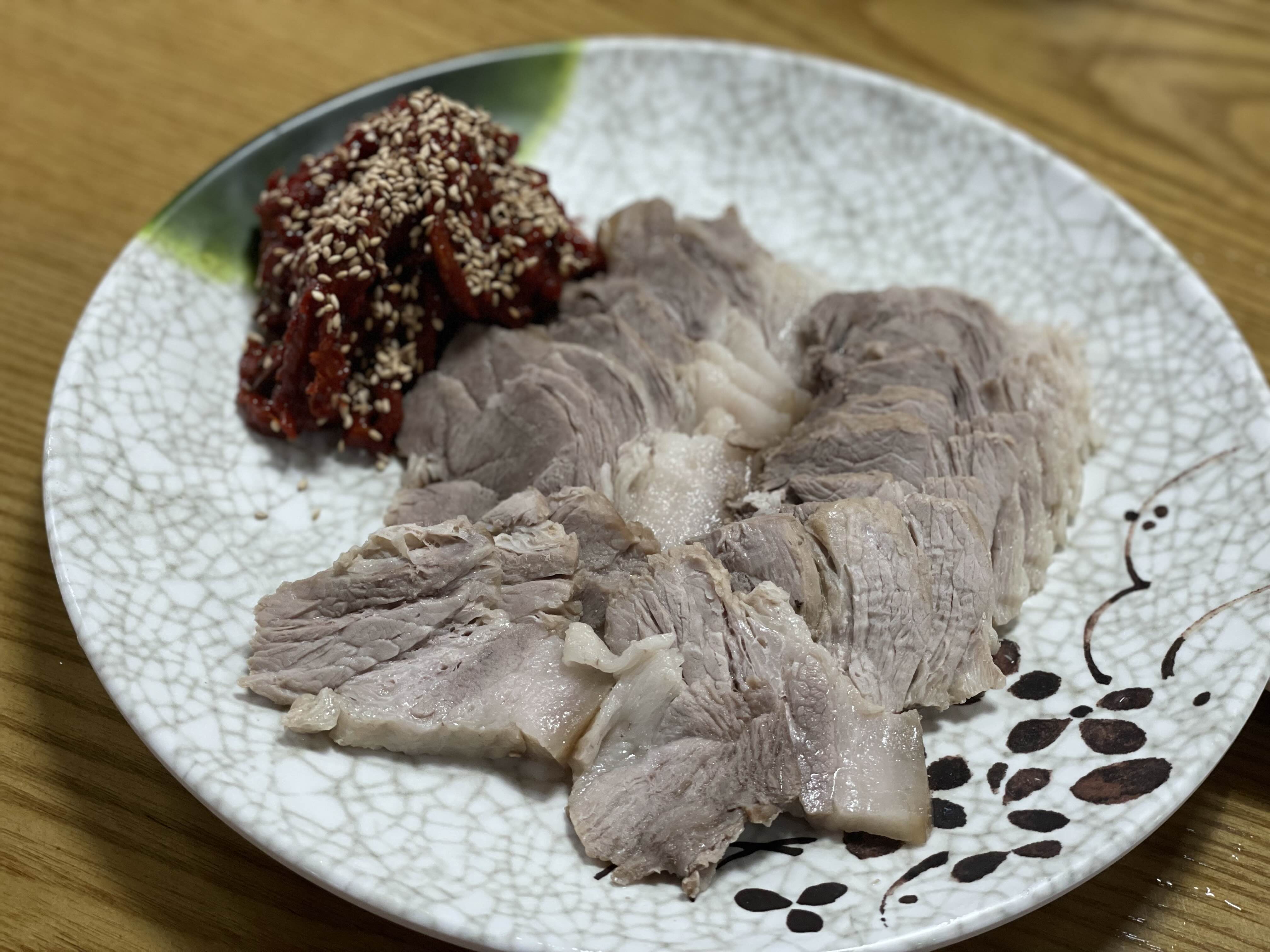 양양면옥 수육