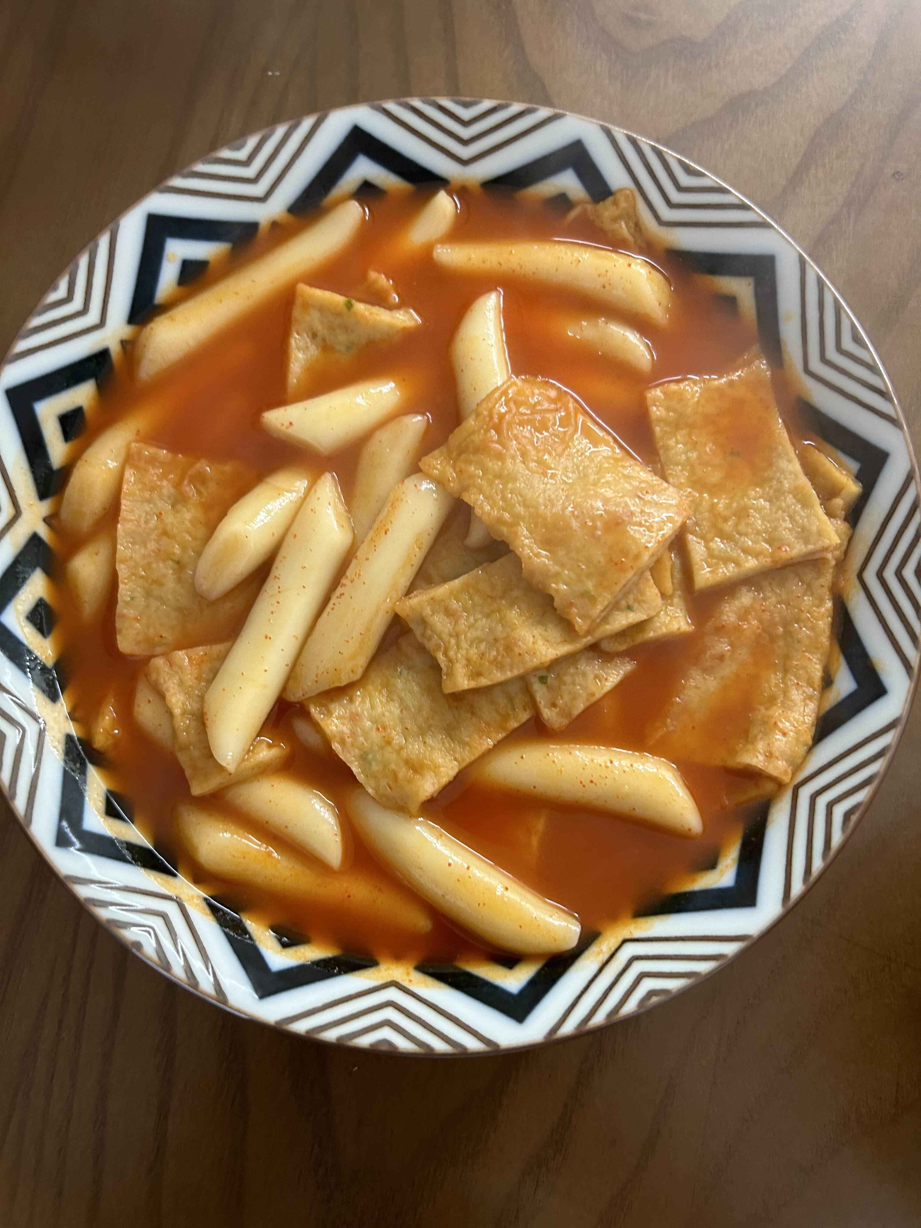  이보다 쉬울순 없다 라면보다 쉬운 떡볶이 조리 땡기네떡볶이