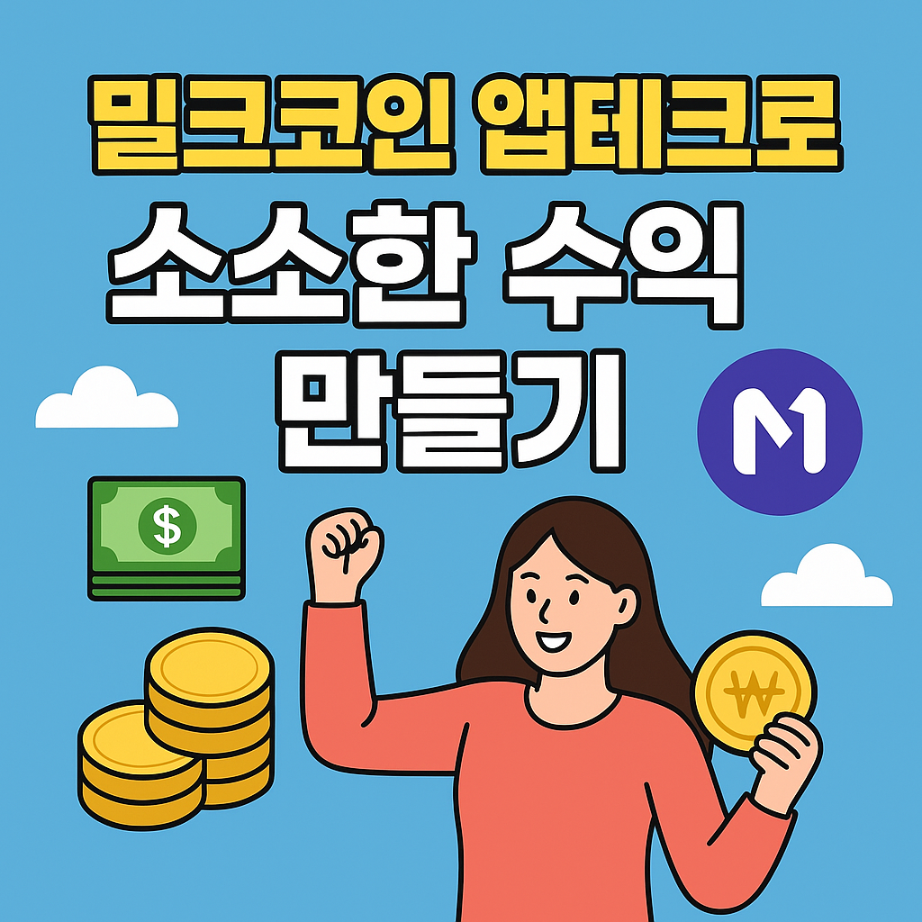 밀크코인 앱테크