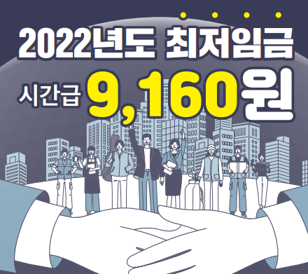 2022년 최저임금 시급