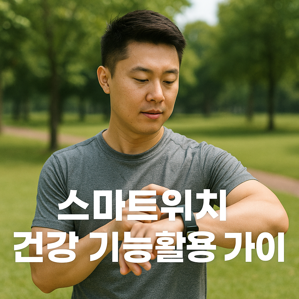 스마트워치 건강 기능 활용 가이드