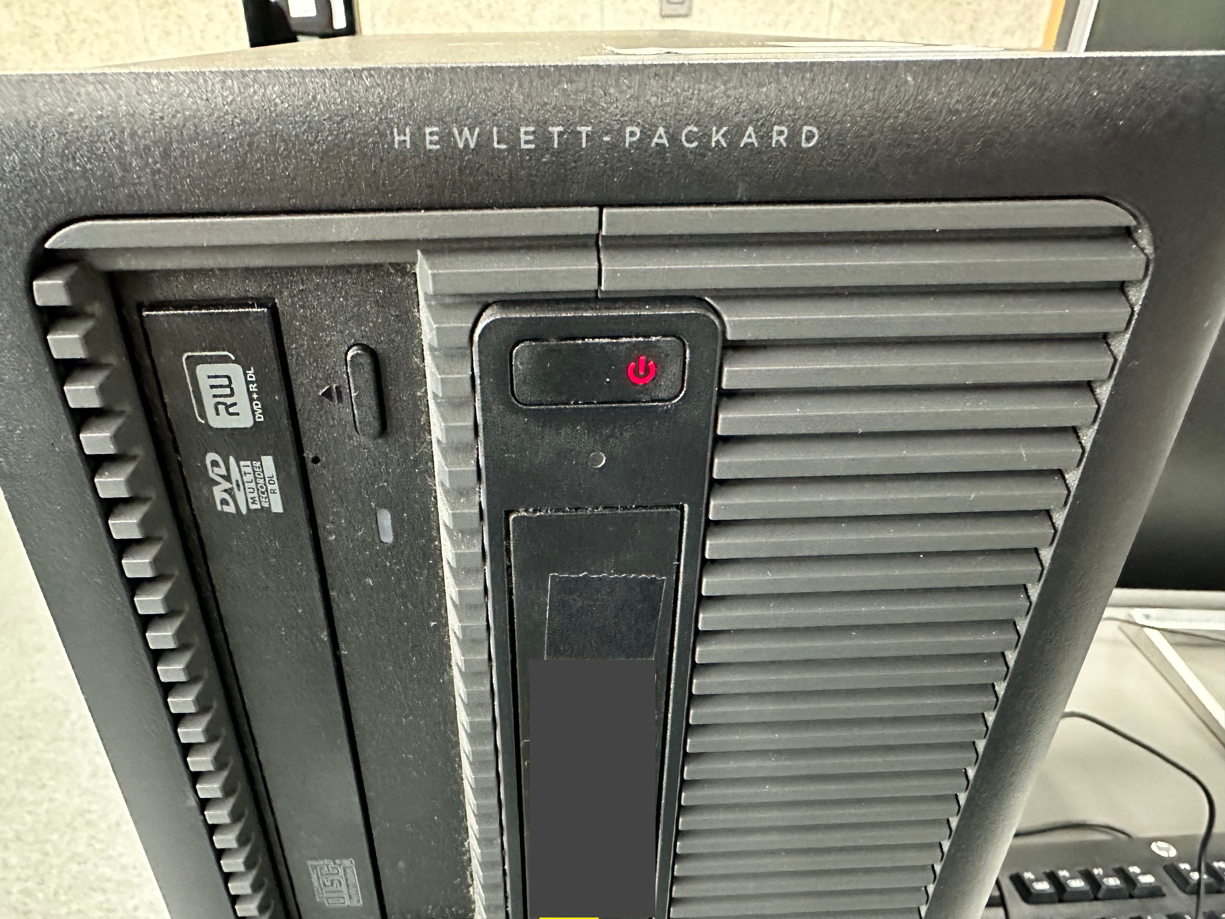 HP 부팅 빨간불