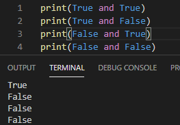  [ Python ] 논리 연산자 사용하기
