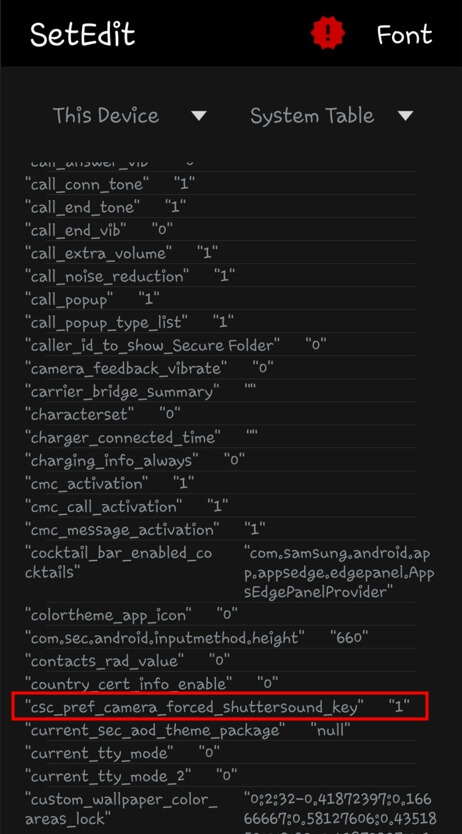 set edit- csc_pref_camera_forced_shuttersound_key