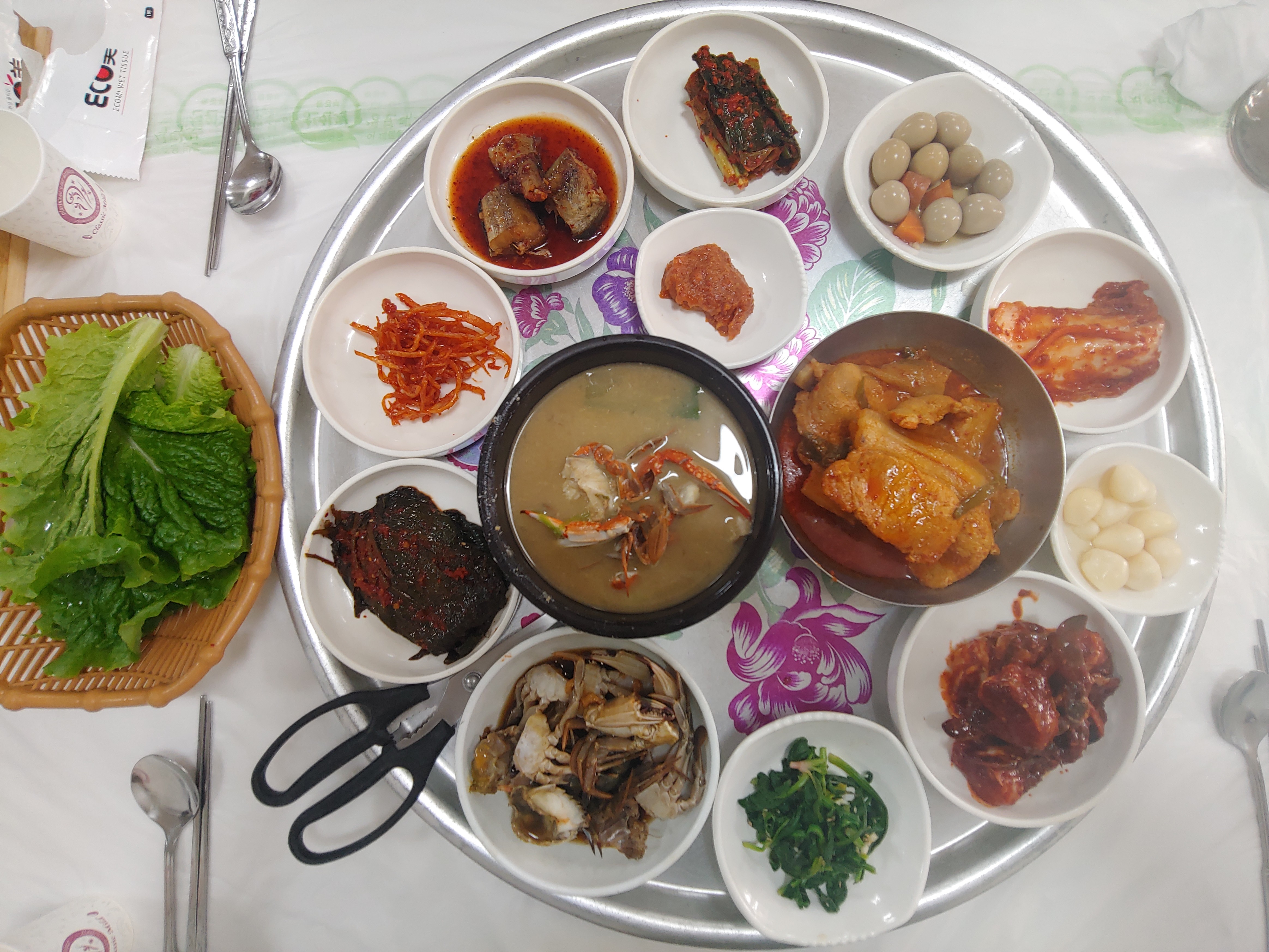  여수 가성비 좋은 가정식 게장백반 맛집 로터리식당