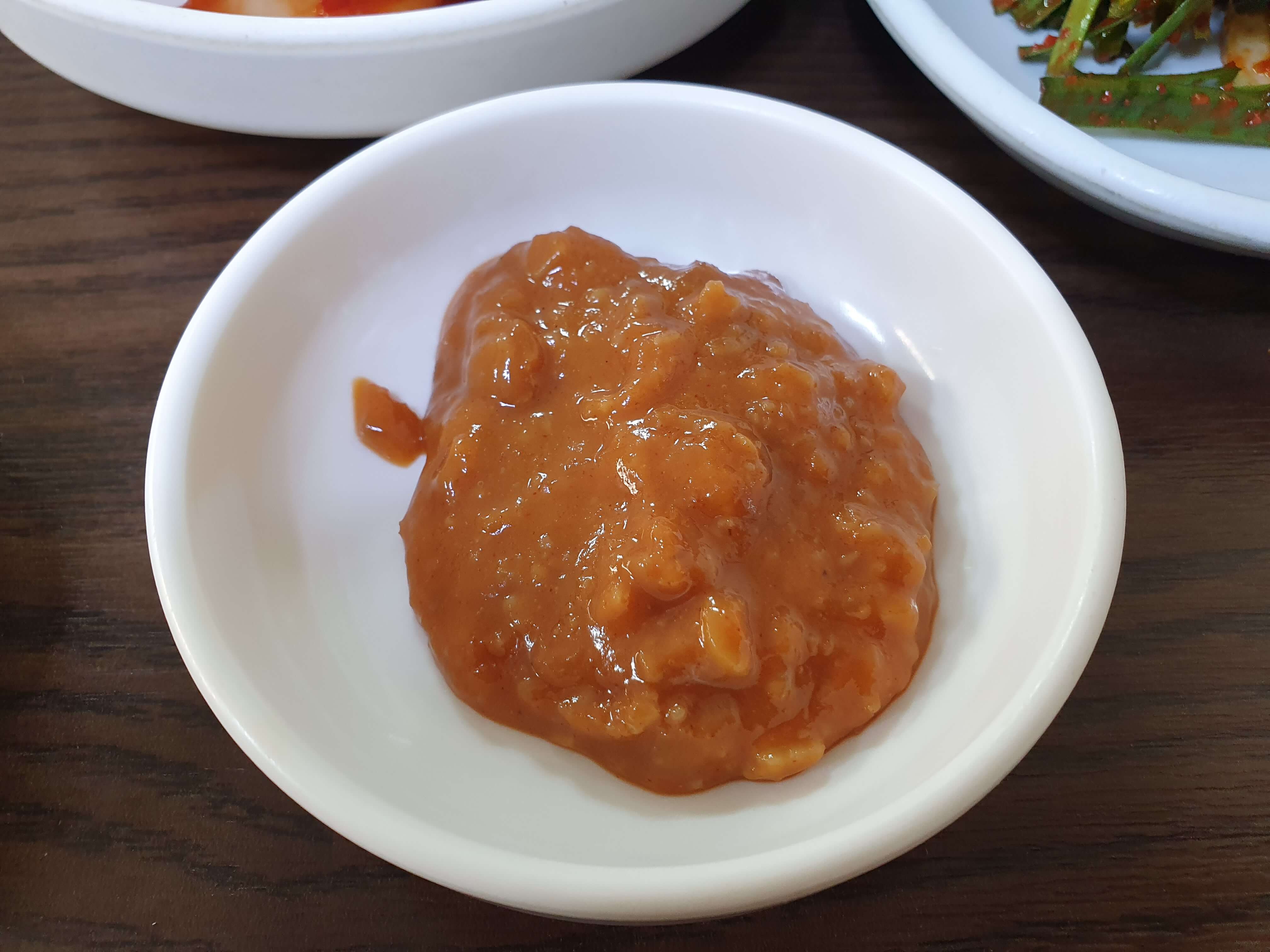 구서동 맛집 장수돼지국밥-반찬(쌈장)