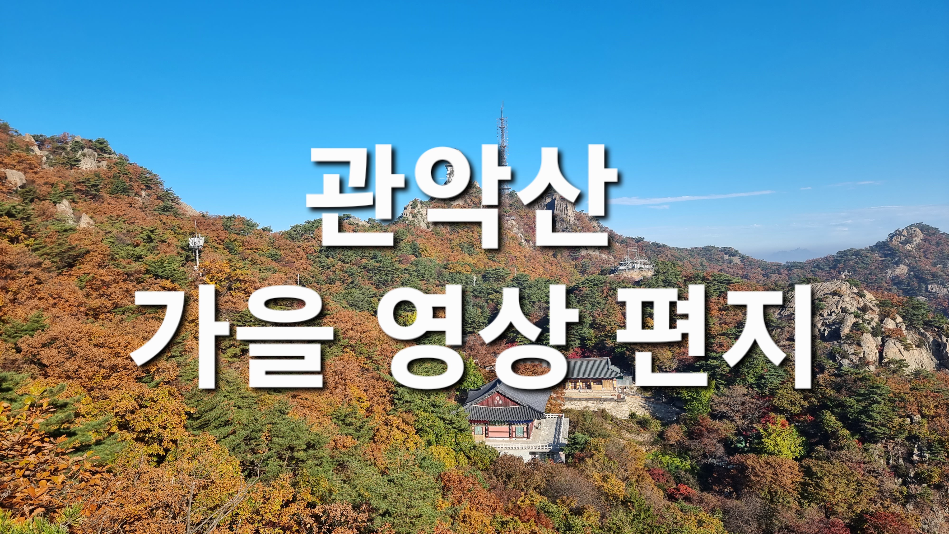 관악산 가을 단풍