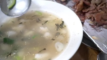 얼큰수제비