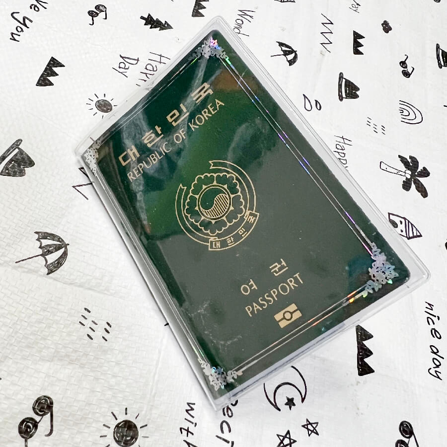 구여권-투명-커버-모습