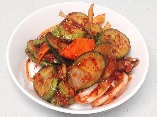 오이무침