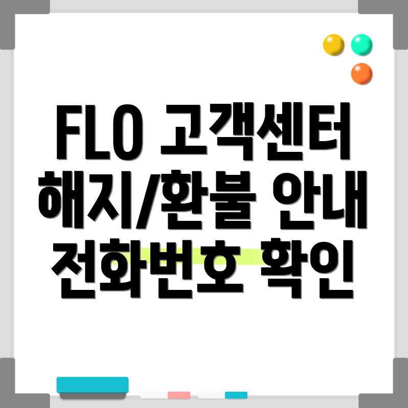 FLO 플로 해지