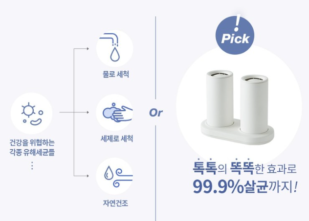  신발건조기로 발냄새도 잡고 청결도 유지해요!