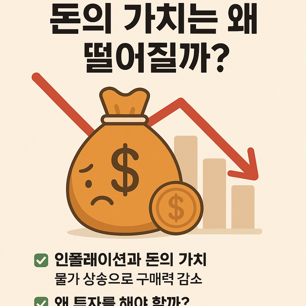 돈의 가치가 떨어지는 이유