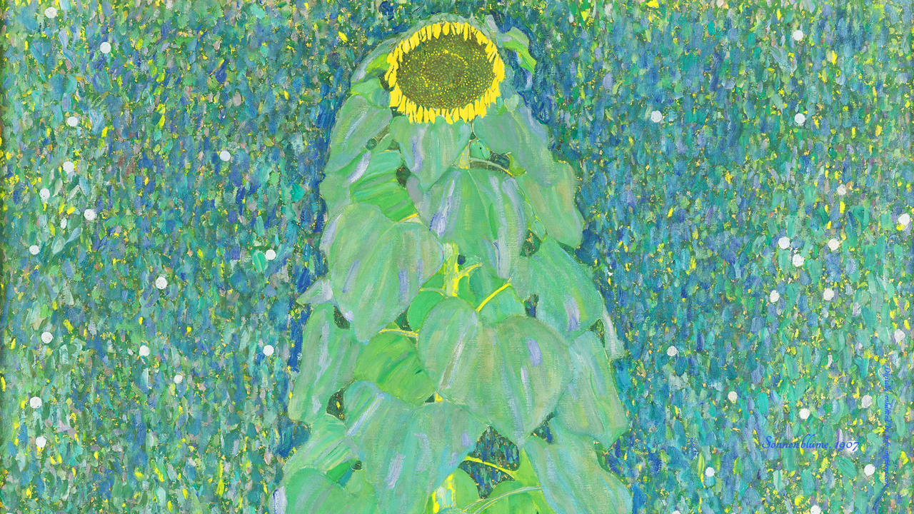 07 해바라기 C - Gustav Klimt 클림트배경화면