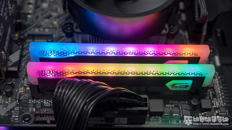  GeIL DDR4-3600 CL18 ORION RGB 16G(8Gx2) 튜닝 메모리