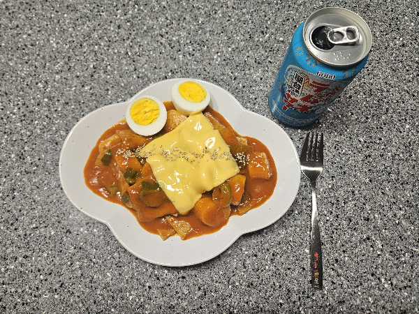 떡볶이 완성