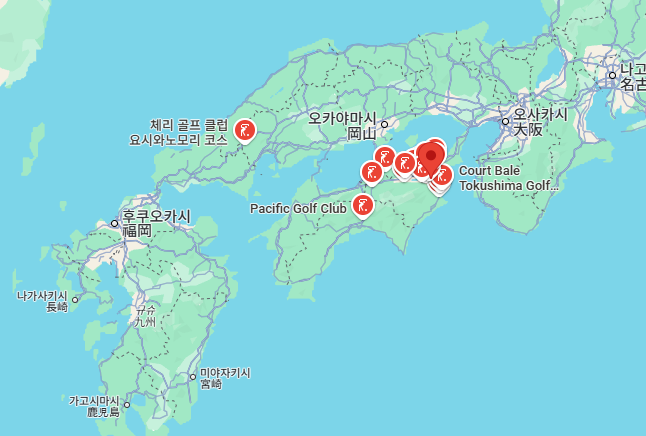 한국인들이 좋아하는 일본 가성비 골프장 소개