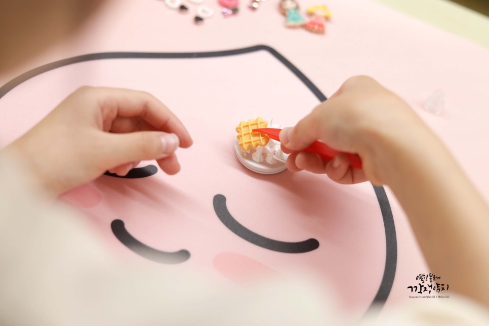 집에서 할수있는 미술놀이 그립톡 만들기 7