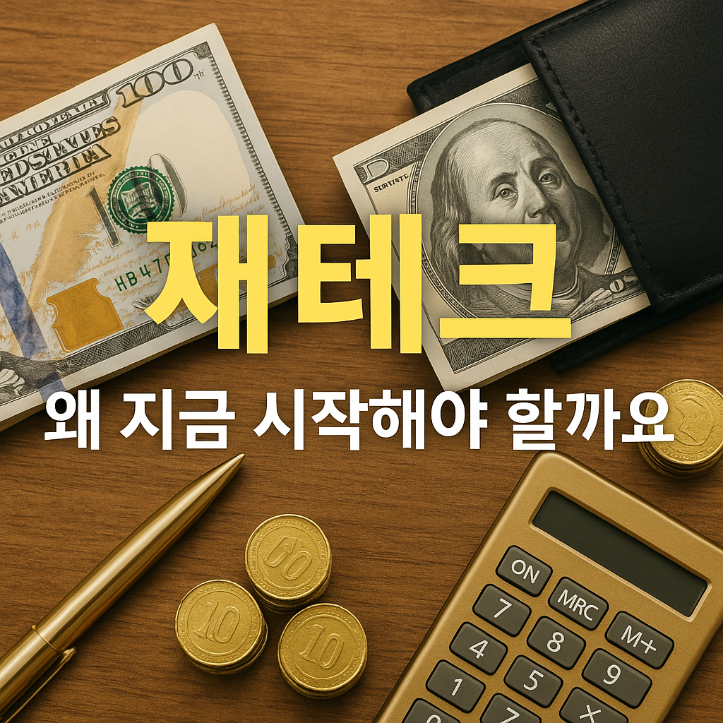 재테크, 왜 지금 시작해야 할까요?