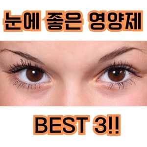 눈에 좋은 영양제