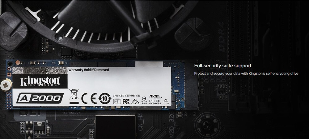 킹스톤 SSD NVMe PCIe M.2 2280