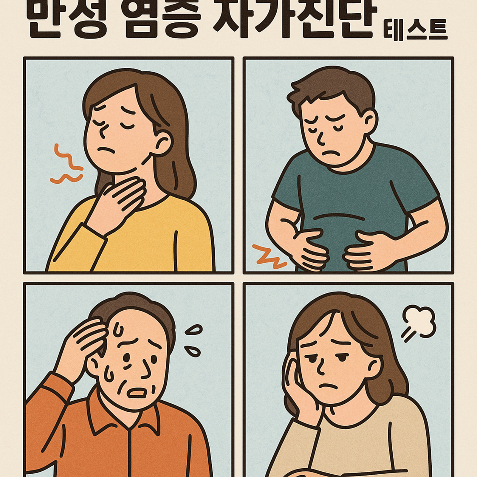 만성 염증 자가진단 테스트