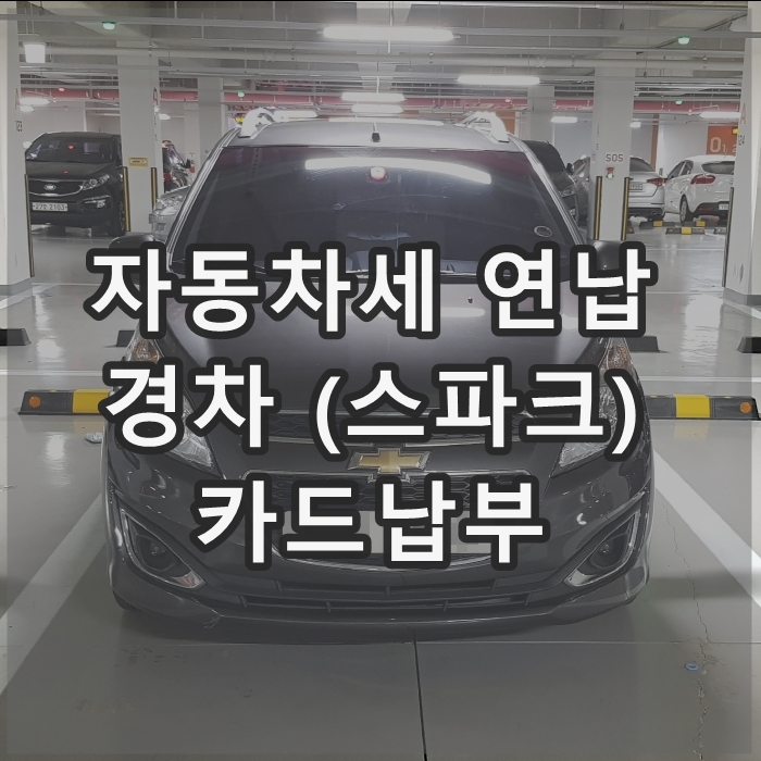  경차 자동차세 연납