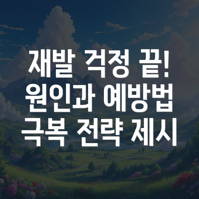 이하선 종양 재발