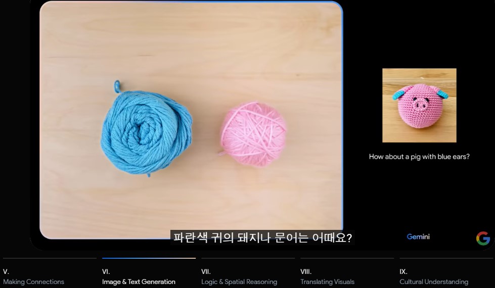 구글 생성형 AI 제미나이(Gemini) 기능 - Image & Text Generation