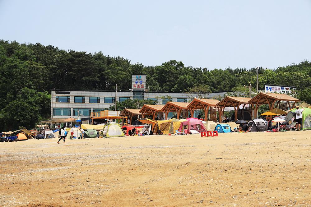 인천 십리포해수욕장 야영장 소개