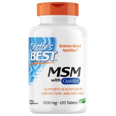  닥터스베스트 MSM 1500mg 타블렛, 120정, 1개10,440원,후기확인 (6304개)/추천상품정보리스트+구매후기정보