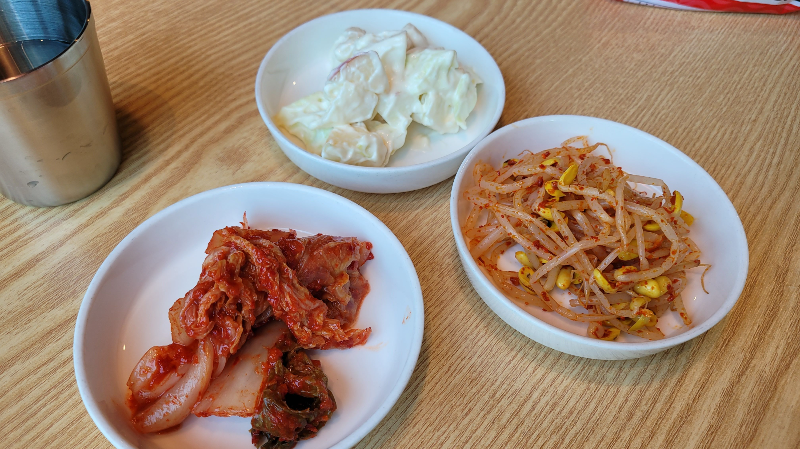 존슨부대찌개-반찬