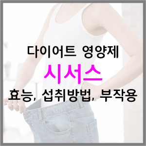  다이어트 영양제: 시서스의 효능 부작용 섭취 방법 등 총 정리!