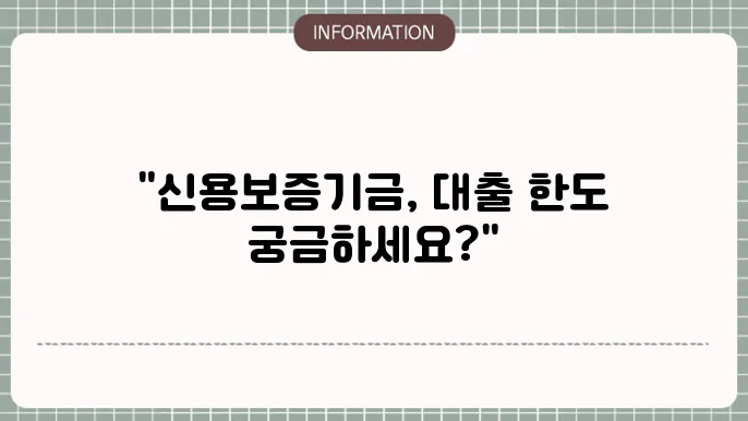 신용보증기금 사업자대출 이미지