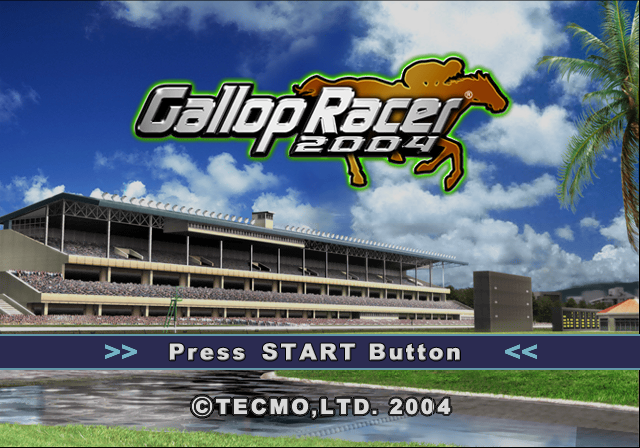  갤럽 레이서 2004 북미판 Gallop Racer 2004 USA (플레이 스테이션 2 - PS2 - iso 다운로드)